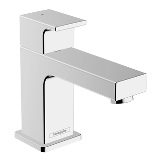 Кран для холодной воды Hansgrohe Vernis Shape (цвет - хром), без донного клапана (71592000) фото 1 Aquada.com.ua