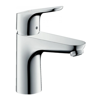 Змішувач для умивальника Hansgrohe Focus E 100 LowFlow з донним клапаном, хром (31603000)