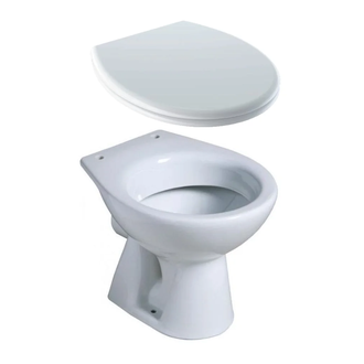 Geberit Bambini Унитаз напольный с крышкой, белый (500.916.00.1) (500.916.00.1_573334000)