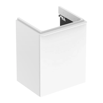 Шкафчик для раковины 49,2 х 40,6 х h61,7 см Geberit Smyle Square, с одной дверцей, белый (500.364.00.1)