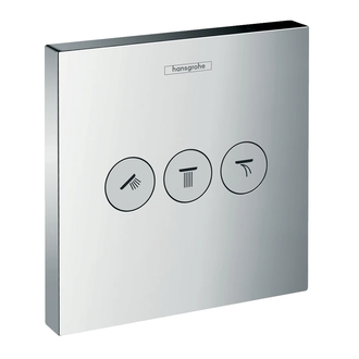 HANSGROHE Запорно-переключающее устройство на 3 потребителя Shower Select (15764000) фото 1 Aquada.com.ua