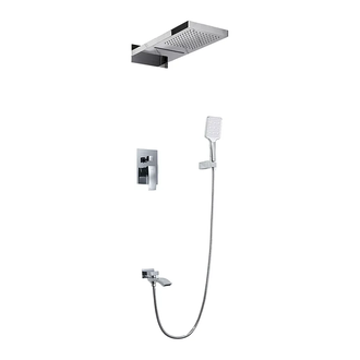 Gappo G7107-70 душова система, хром (G7107-70)