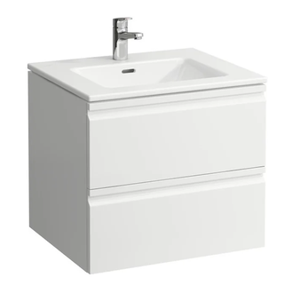 Тумба с умывальником 60 см Laufen Pro S, белый глянцевый (H8619614751041) фото 1 Aquada.com.ua