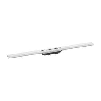 Трап для душа 90 см Hansgrohe RainDrain Flex, белый матовый (56045700) фото 1 Aquada.com.ua