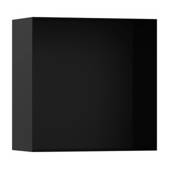 Ниша в стене с открытой рамой Hansgrohe XtraStoris Minimalistic 30 х 30 х 14 см, чёрный матовый (56079670) фото 1 Aquada.com.ua