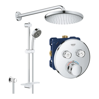 Душова система на 2 споживача прихованого монтажу Grohe SmartControl UA202801R2