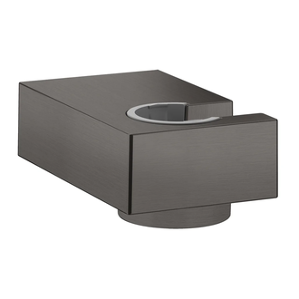 HANSGROHE Держатель ручного душа Porter E (цвет - чёрный матовый хром) (28387340) фото 1 Aquada.com.ua