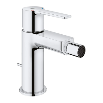Смеситель однорычажный для биде Grohe Lineare DN 15 S-Size (цвет - хром) с донным клапаном (33848001) фото 3 Aquada.com.ua