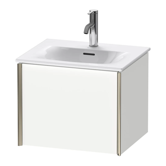 Тумба подвесная под раковину Duravit XViu 51 x 42 см, белый матовый (XV40310B118) фото 1 Aquada.com.ua
