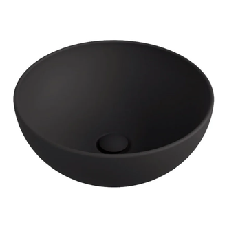 Умивальник на стільницю Flaminia APP d40 xh 16 cm, без переливу, Carbone matt (AP40A) (AP40ACAR)