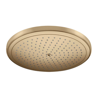 Верхний душ Hansgrohe Croma Ø 280 мм, 1 тип струи (цвет - матовая бронза) (26220140) фото 1 Aquada.com.ua