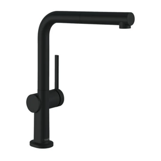 Hansgrohe Talis M54 270 Змішувач для кухні, чорний матовий (72845670)