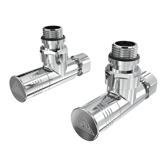 Кран кутовий Laris 1/2" - 1/2" Звичайний 2шт. (LX-4702) (71401062)