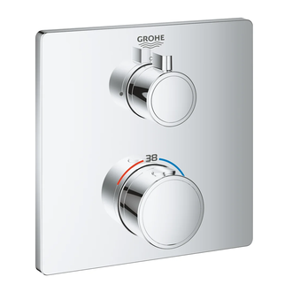 GROHE Термостат для душа с переключателем на 1 положение Grohtherm (24078000) фото 1 Aquada.com.ua