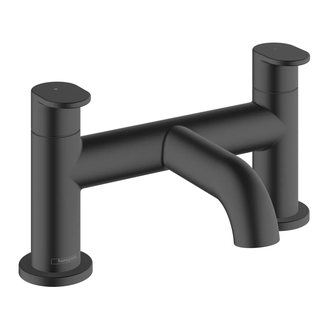 Смеситель на борт ванны Hansgrohe Vernis Blend (цвет - чёрный матовый) (71442670) фото 1 Aquada.com.ua