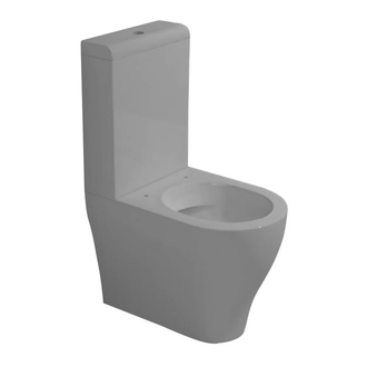 Унітаз-компакт Flaminia APP 58x36 h43 см з системою Goclean, Cenere matt (AP116G) (AP116GCEN)