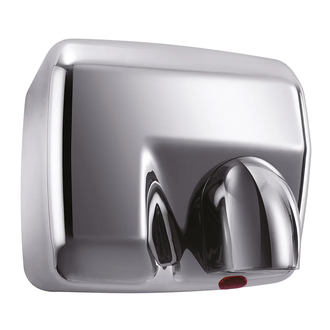 Автоматична сушка для рук 924224141 Hotel : 2300W, LED light,нержавіюча сталь, хром Bemeta Чехія