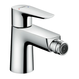 Смеситель для биде, однорычажный Hansgrohe Talis E (цвет - хром), с донным клапаном (71720000) фото 1 Aquada.com.ua