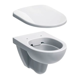 Geberit Selnova Комплект подвесного унитаза, белый (500.265.01.1) (500.265.01.1_500.333.01.1)