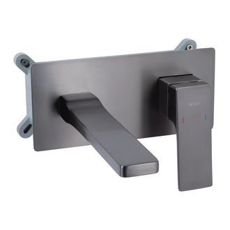 Qtap Gemini смеситель раковины, чёрный (QTGEM273GMB45695)