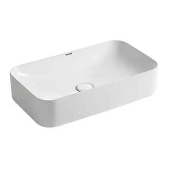 Mixxus Premium Quadro-0106 Раковина накладная, белая (MP6523)