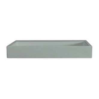 Nic-Design Умивальник підвісний Nic Design Cool без переливу 120х51x12.5 см, Cemento матовий (001233047)