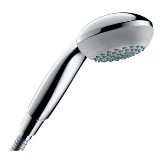 Лейка для душа Hansgrohe Crometta 85 Mono Green (цвет - хром), 1 вид струи (28561000) фото 1 Aquada.com.ua