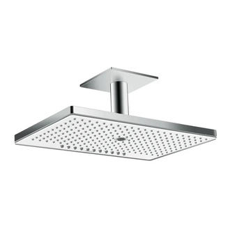 Верхний душ Hansgrohe Rainmaker Select EcoSmar 460 3jet (цвет - хром/белый) (24016400) фото 1 Aquada.com.ua