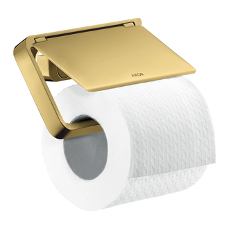 Бумагодержатель с крышкой Axor Universal Accessories (цвет - полированное золото) (42836990) фото 1 Aquada.com.ua