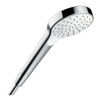 Ручний душ Hansgrohe Croma Select S 110 1 Jet, EcoSmart 9л/хв, White/Chrome (26805400)