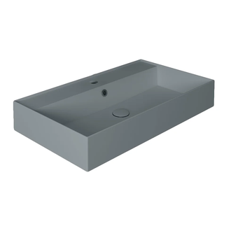 Раковина подвесная Simas Agile 81 х 46 см, Cemento Matt (AG81CEMENTO) фото 1 Aquada.com.ua