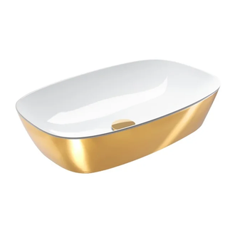 Раковина накладная на столешницу Catalano Gold & Silver 60 х 40 см (160APGRLXBO) фото 1 Aquada.com.ua