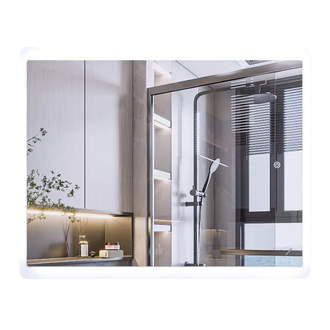 Дзеркало Mixxus Premium OLIVARY MR19-100x80-Reverse з Led Touch, Anti-fog, димером (3-6,5kK) (MP662 (MP6629)