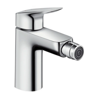 Смеситель для биде Hansgrohe Logis 71204000 с донным клапаном фото 1 Aquada.com.ua