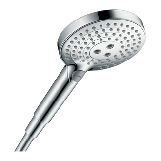 Лейка для душа Hansgrohe Raindance Select S EcoSmart 120 (цвет - хром), 3 вида струи (26531000) фото 1 Aquada.com.ua