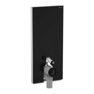 Наружная инсталляция для напольного унитаза 114 см Geberit Monolith Plus, стекло чёрное (131.233.SJ.5) фото 1 Aquada.com.ua