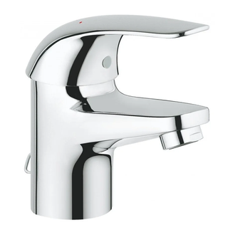 Смеситель для раковины Grohe Euroeco 32881000 фото 1 Aquada.com.ua