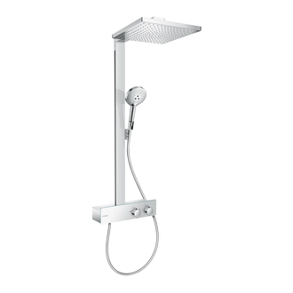 HANSGROHE Душевая система Raindance E 300 1jet Showerpipe 350 ST (27361000) фото 1 Aquada.com.ua
