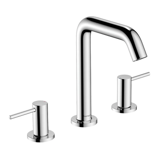 Смеситель для раковины 150 Hansgrohe Tecturis S (цвет - хром), с донным клапаном push-open 73330000