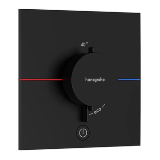 HANSGROHE ShowerSelect Comfort E Термостат, чорний мат (15575670)