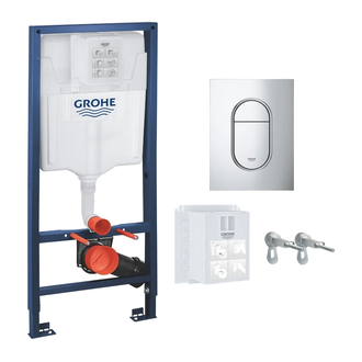 GROHE инсталляция для подвесного  унитаза Rapid SL 3в1 (39504000) фото 1 Aquada.com.ua