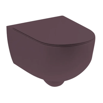 Унітаз підвісний Nic Design Pin 55х37, Prugna матовий (003709058)