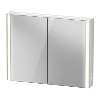 Зеркальный шкафчик с LED подсветкой Duravit XViu 102 х 15,6 х h80 см, версия «icon» (XV71430B1B1) фото 1 Aquada.com.ua