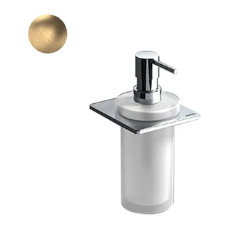 Диспенсер Sonia S-Cube Brushed Gold 85х175х104 мм, золото матове (182107)