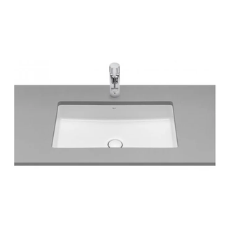 Умивальник вбудований Roca Inspira Square 56х35 (A327535000)