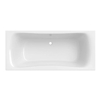 Ванна акриловая 180 х 80 х h42,7 см Geberit Selnova Duo в комплекте с ножками 554.289.01.1