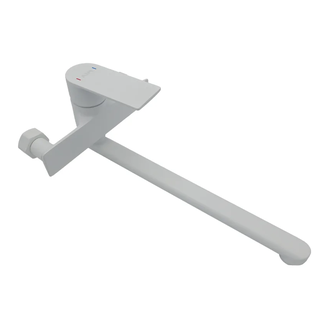 AIM DG01152 Змішувач кухонний, білий (DG01152) (DG01152 frosted white)