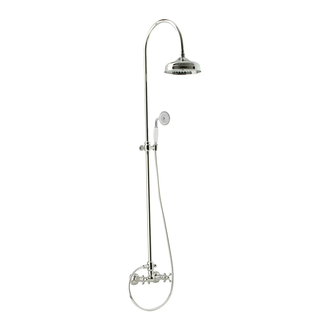 Душевая система Devit Charlestone Ø 210 мм (цвет - хром) (AC004051) фото 1 Aquada.com.ua