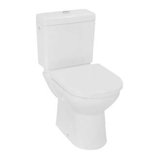 Унитаз-компакт Laufen Pro с сиденьем Soft Close, горизонтальный выпуск (H8679500008701) фото 1 Aquada.com.ua