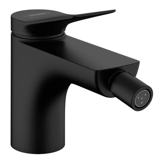 Смеситель для биде Hansgrohe Vivenis (цвет - чёрный матовый), с донным клапаном (75200670) фото 1 Aquada.com.ua